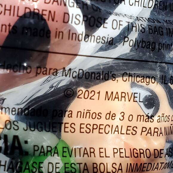 2021 McDonald's Marvel Eternals #2 Sersi Happy Meal Toy - Picture 4 of 4